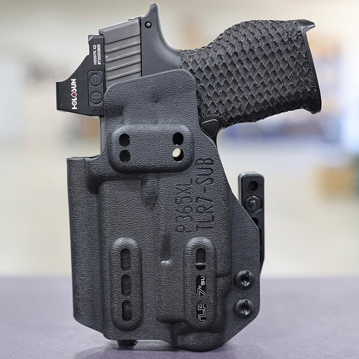 Ember - AIWB/IWB Light bearing holster for sub-compact concealed carry